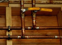 Copper Water Pipes for a house